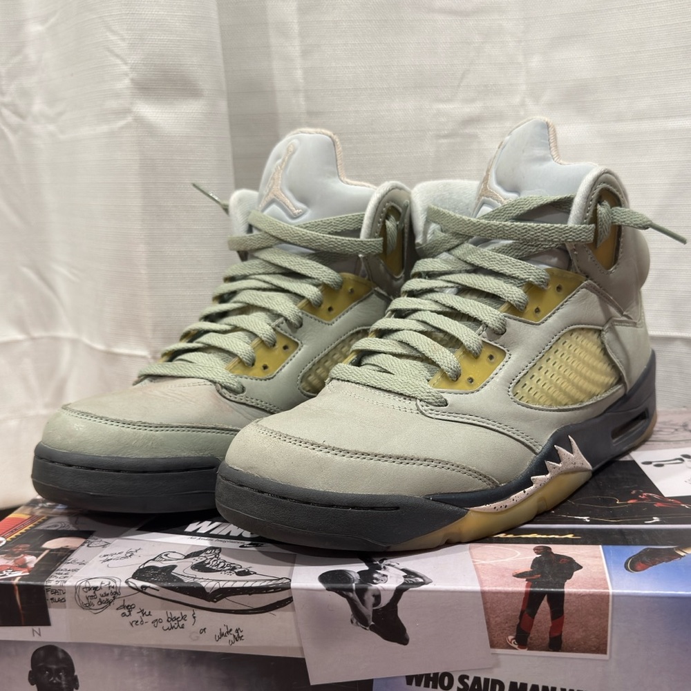 Nike Air Jordan 5 Retro Jade‎ Horizon Desert Sand DC7501-300 Mens Size 9